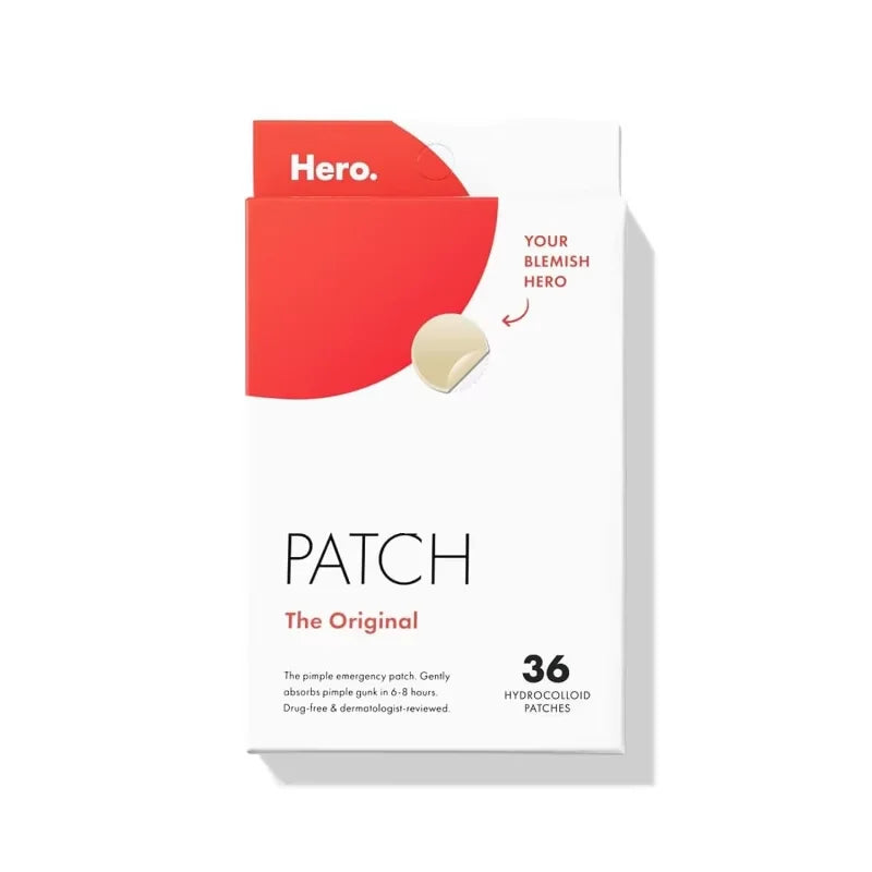 Cosmetics Mighty Original Patch,Natural Hydrocolloid Acne Patch Gentle Non-Irritating Acne Patch for Face 36/72 Counts Face Care