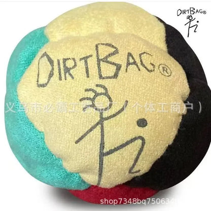 World Foot Bag DirtBag Hacky Sack Footbag Sand Filled Synthetic Suede for Party & Training